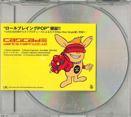 

CD CASCADE - Dance Capriccio 5DCP5067 POLYDOR 1999 Japan Japanese Pop/Rock Used