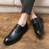 Luxury Business Oxford Leather Shoes Men Breathable Formal Dress Shoes Male Office Wedding Flats Footwear Derby Shoes