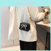 Stilvolle Koreanische Mode Schleife Handtasche Für Damen Lässig Sommer Kleine Quadratische Tasche