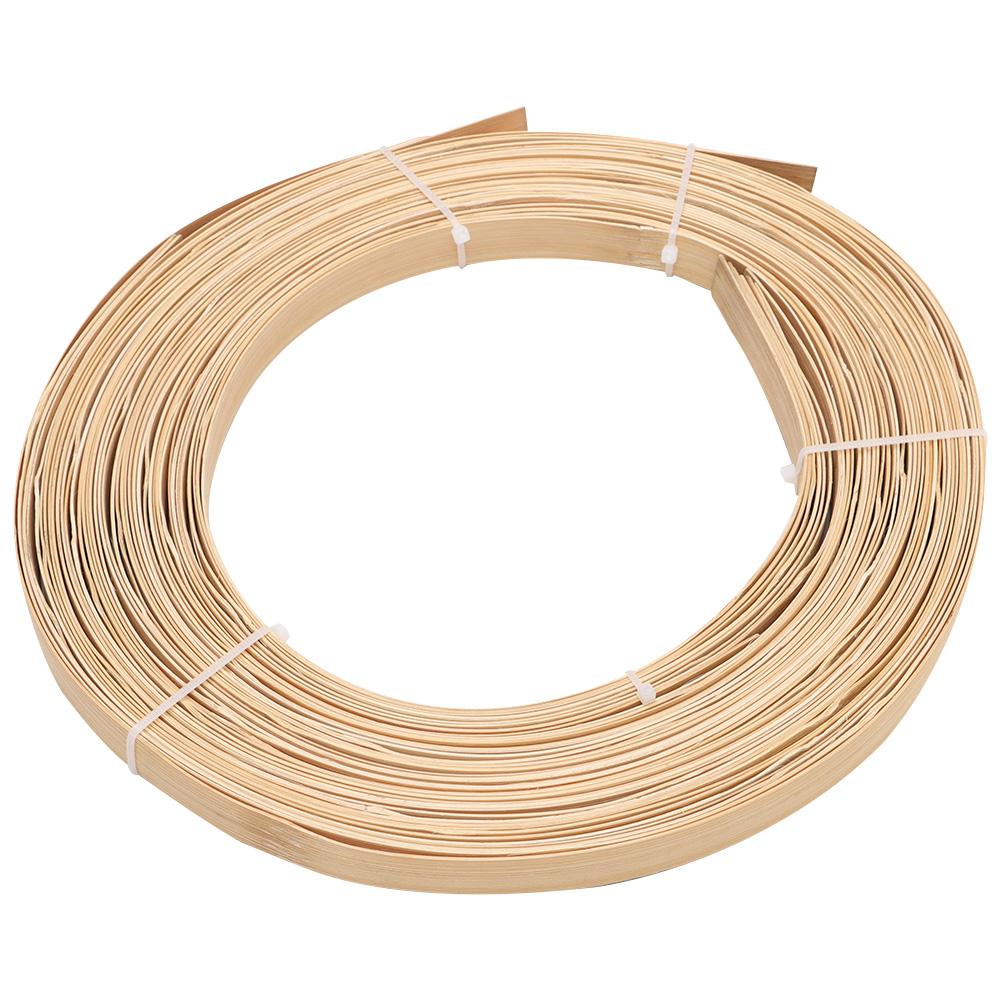7pcs Flat Cane Reed Strips 0.6 Inch Flat Cane Reed Strips Natural Bamboo Wide Strips  DIY Crafts
