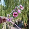Eye Catching Flower Wreath Flower Crown Headbands Flower Hair Accessory for Women