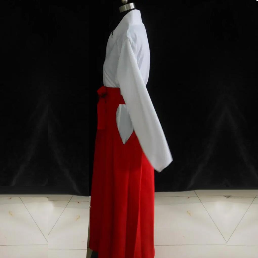 Anime Jujutsu Kaisen Iori Utahime Cosplay Costume Adult Women Outfits White Kimono Batwing Coat Top Red Skirt Bow Halloween Set