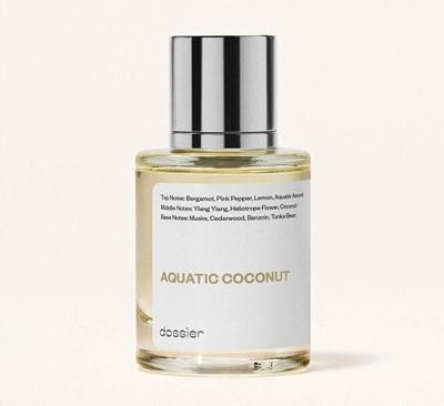 Perfumy Unisex Dossier Aquatic Coconut 50Ml