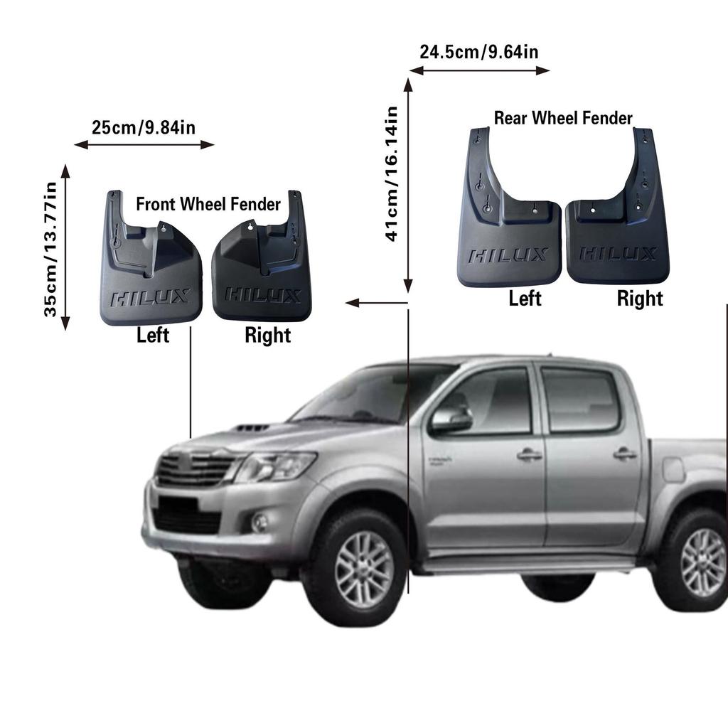 Fender for Toyota Hilux Vigo 2WD (2016-2023) Two-Wheel Drive