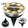 Landscape Lighting for Pathway Garden Solar Powered Lights Underground Yard Waterproof Decorative Lamp Lawn Walkway Driveway Outdoor No Wiring