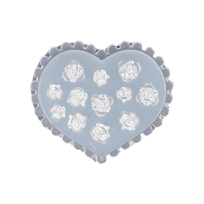 3D Цветочный Силиконовый Набор для Маникюра Ручной Работы Резные Формы Бабочка Форма для Эпоксидной Смолы для Изготовления Серьг Украшений