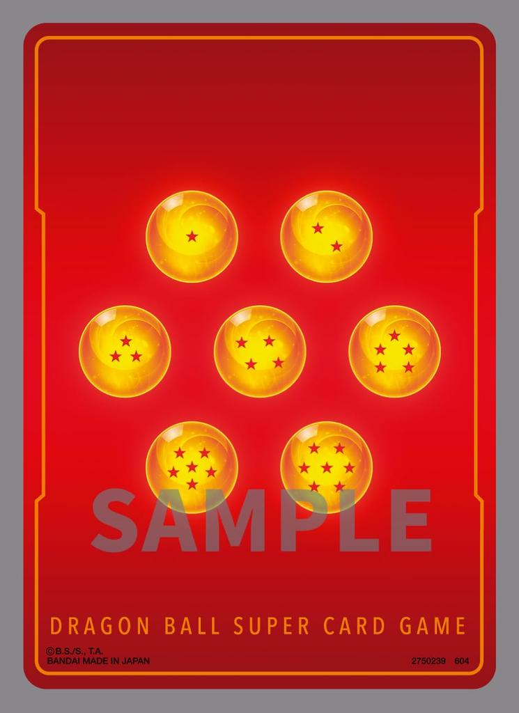 BANDAI Dragon Ball Super Card Game Official Card Sleeve 02 of [Set Purchase] (Set 4)