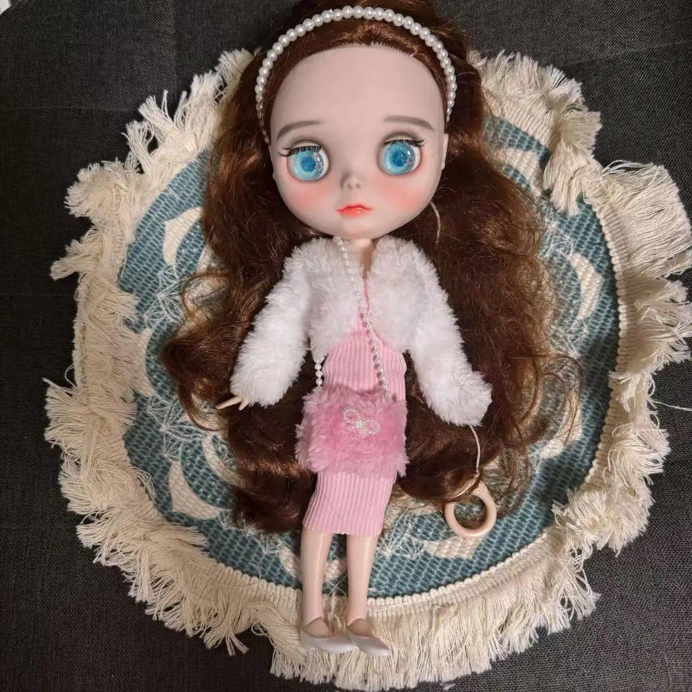 Mode 1/6 Blythe Puppen Outfit Niedlich Ersatzkleidung Blythe Puppen Kleidung Set Zubehör