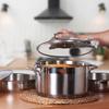 Serenk Modernist 5 Piece Stainless Steel Pots and Pan Set