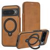Magnetic Phone Case for Google Pixel 10 Pro XL 10A Pixel9 9A 8Pro Wireless Charging Card Slot Rotating Bracket Leather Cover