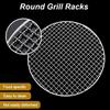 Iron Grill Racks Reusable Barbecue Net New BBQ Roasting Net