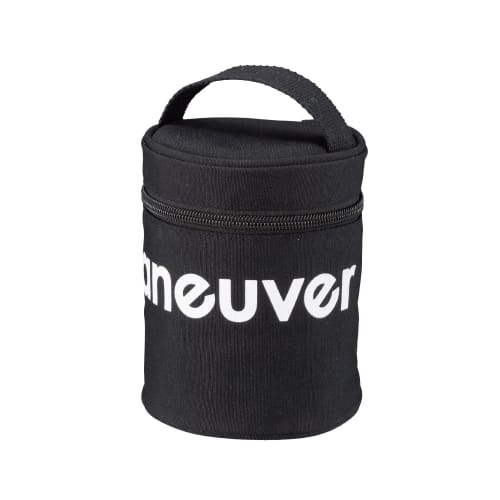 CB Japan Maneuver Soup Jar Pouch (300-500ml) with Cutlery Pocket, Insulated Soup Pot Case, Black, DSK