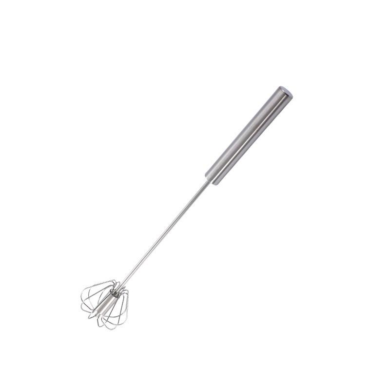 Stainless Steel Rotary Whisk Semi-Automatic Mixer Manual Household Cream Eggs Baking Gadgets