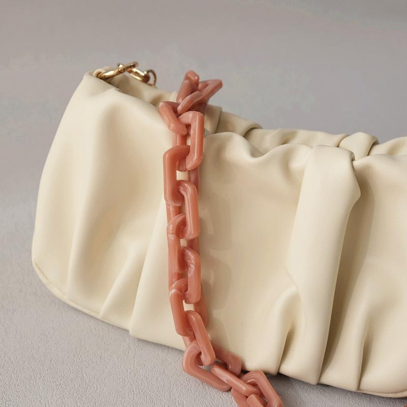 New Woman Bag Chain Accessory Detachable Parts Candy Crossbody Resin Luxury Strap Women Handbag Chains Acrylic Shoulder Handles