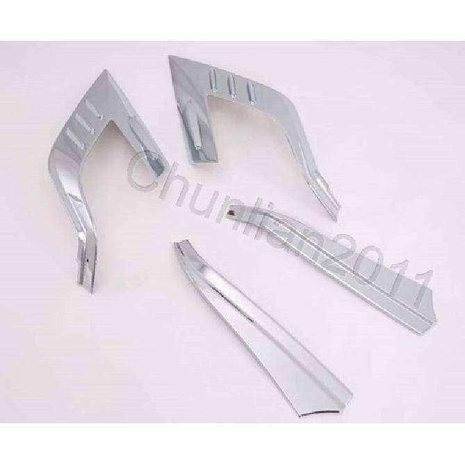 Rear Tail Light Lamp Cover Trim for - Toyota RAV4 ABS Chrome 4PCS