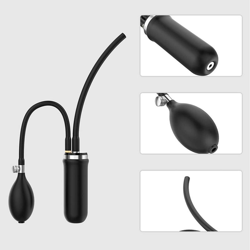 Lihtne sisselaskeadapter Täispuhutav suitsumasina lekketester Toruavade, kummikomponentide, rõhualandusventiilide ja pumpadega