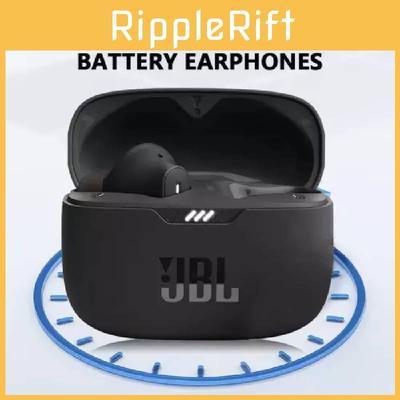 אוזניות Bluetooth אלחוטיות JBL T230nc TWS עם ביטול רעשים ועמידות למים
