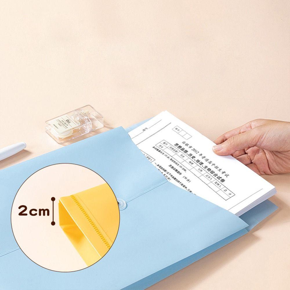 Document Organiser A4 PP File Folder Paper Organizer A4 File Organizer Durable   Test Paper