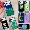 UFO Alien Katze Universum Handyhülle Für Apple iPhone 17 Air 16E 15 14 Plus 13 12 11 Pro Max Mini Funda Cover