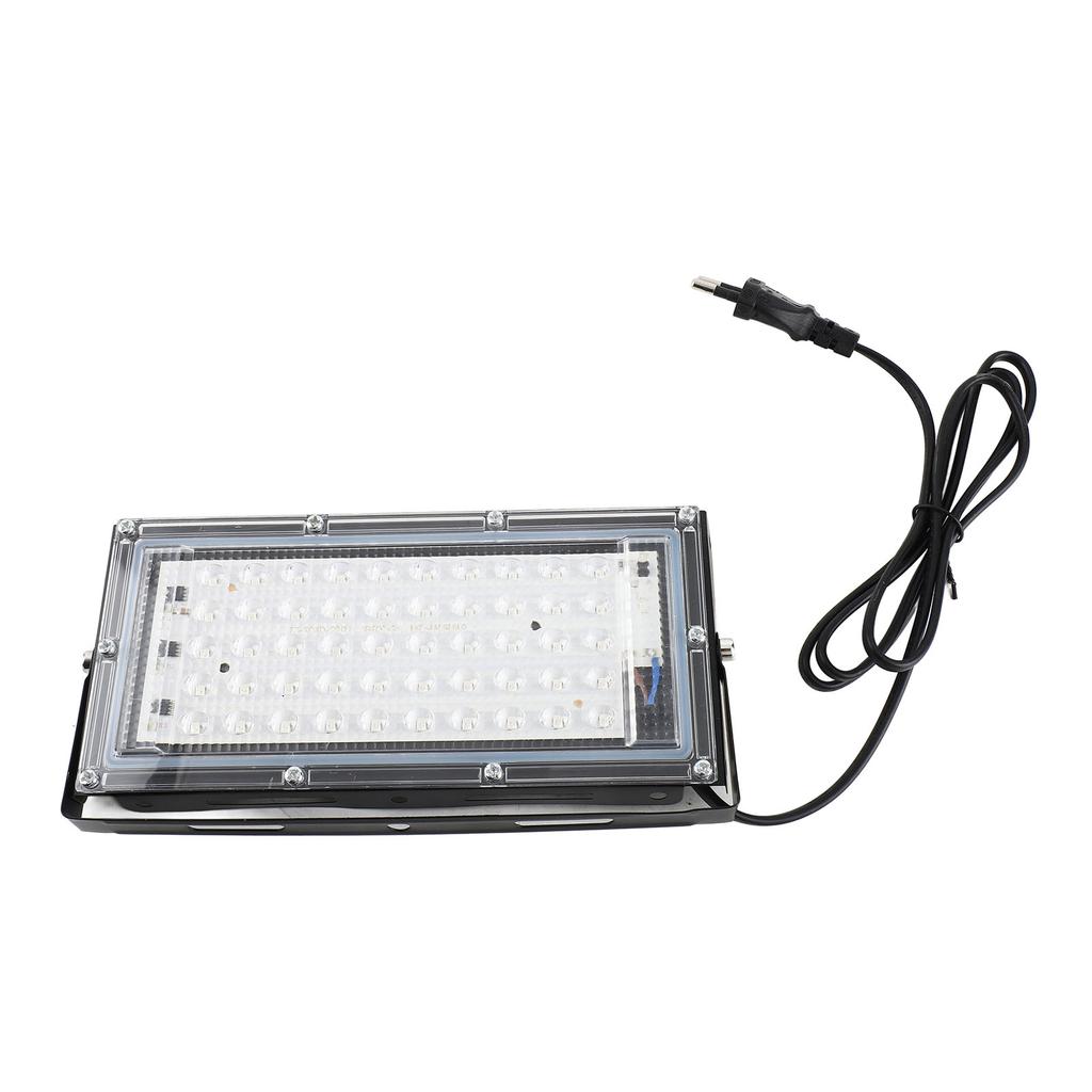 395nm 50W Schwarzlicht Flutlicht IP66 Außen Hochleistungs-Schwarzlicht für Glow Party Bühne Kleber