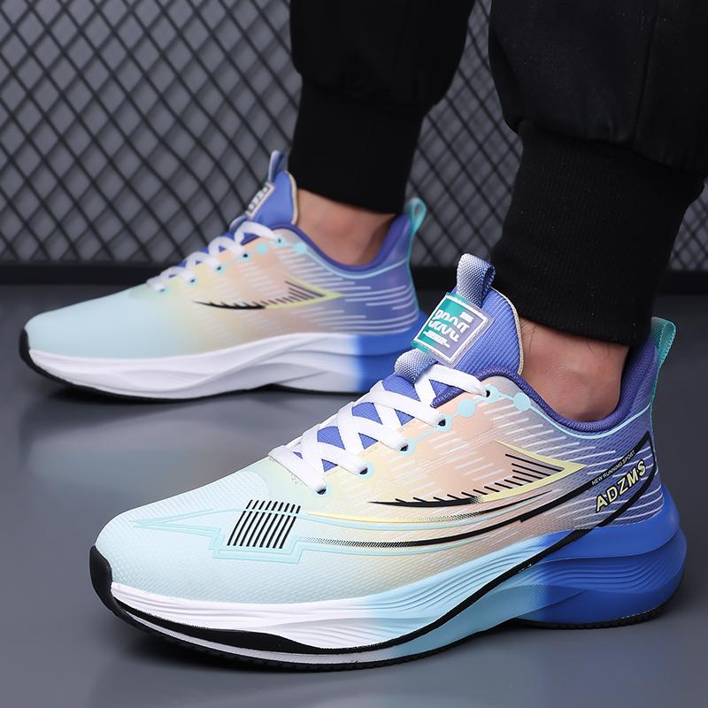 Marathon Sports Running Shoes Men Comfortable Outsole Wear-resistant Nonskid Leisure Outdoor Hiking Sneakers Athletic Shoes Mens