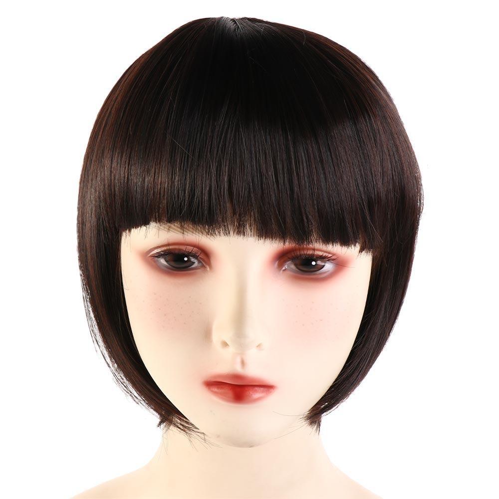 

Kids Headwear Bob Head Bangs Wig Cute Girl Full Head Cover Wig Photography Photos