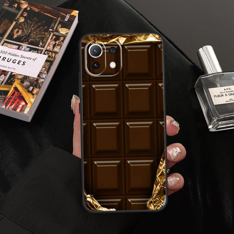 Chocolate Bar Case For Xiaomi 13 14 15 Ultra 11T 12T 13T 14T Pro POCO X7 Pro X3 X5 X6 F5 F6 M6 Pro Cover