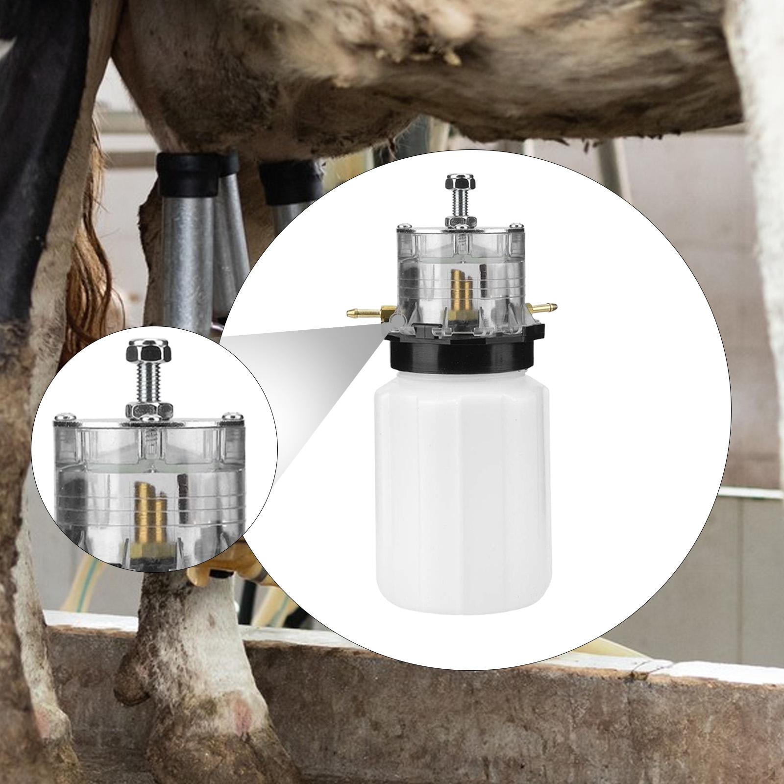 Olla per Olio Pompa del Vuoto Lattiera Lattina Accessorio Robusto per Mucca Pecora Capre Sostituzione