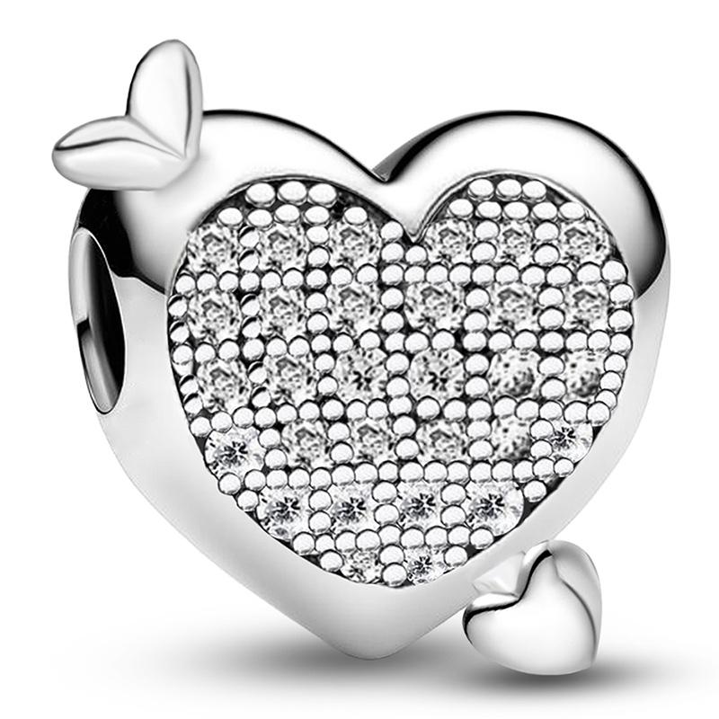 Copper Blue Owl Girl Moon Star Sunflower Bird Charms Beads Fit Original Pan Bracelets Bangles Fine Jewelry Gift