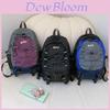 Oxford Cloth School Backpack For Students With Breathable Design For Middle Schoolers