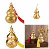 Durable Handicraft Fire-avoiding Dragon Gourd Brass Chinese Style Copper Gourd Smooth Ancient Craft Gourd Ornament Kitchen