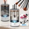 USB Electric Makeup Brushes Drying Rack 3 In 1 Brush Cleaning Machine New Makeup Brush Cleaner