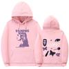 Felpa con cappuccio Guts Olivia Rodrigo, maglione sportivo a coste fondo autunno e inverno da uomo e da donna
