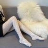 Sexy Hollowed Lace Mesh Stockings Bottomed Pantyhose Classic Lolita Fishnet  Women Netting Gothic Punk Retro Spider Web Tights