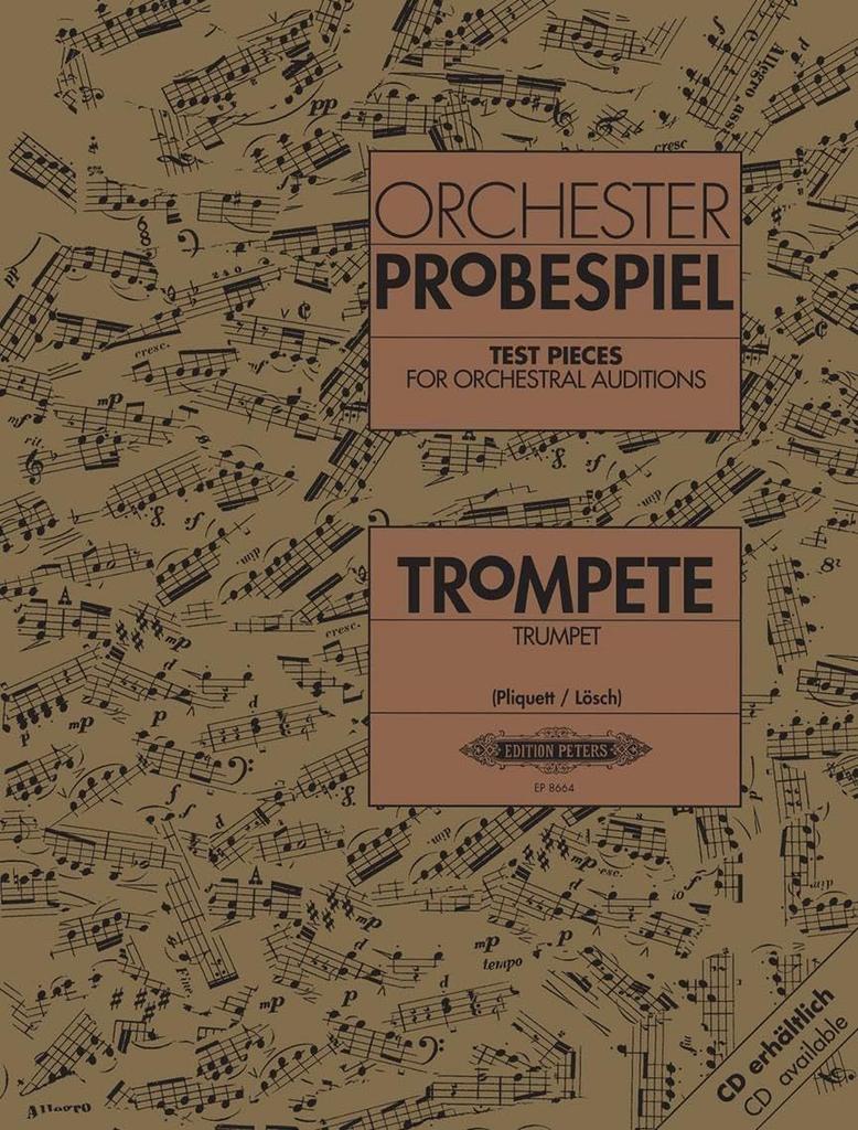 Alfred Music Test Pieces for Orchestral Auditions -- Trumpet: Excerpts from the Concert and Operatic Repertoire (Edition Peters)