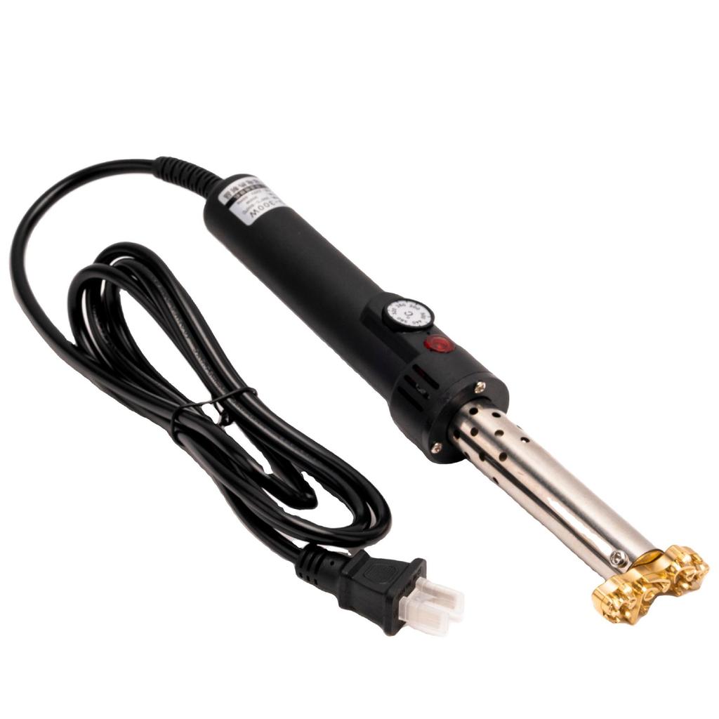 Adjustable 500W Handheld Copper Mold Branding Machine for Wood, Hamburger, and Coconut Stamping
