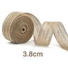 0.6-5cm Natural Burlap Fabric Jute Craft Ribbon Lace for Gift Wrapping Christmas Rustic Vintage Wedding Decor 10Meter
