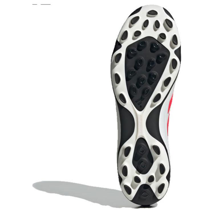 Adidas Copa Pure 3 League Comfortable Soft AG (Rubber Short Studs) Non-Slip Wear-Resistant Soccer Shoes Unisex Soccer Shoes White Red Black IE1172