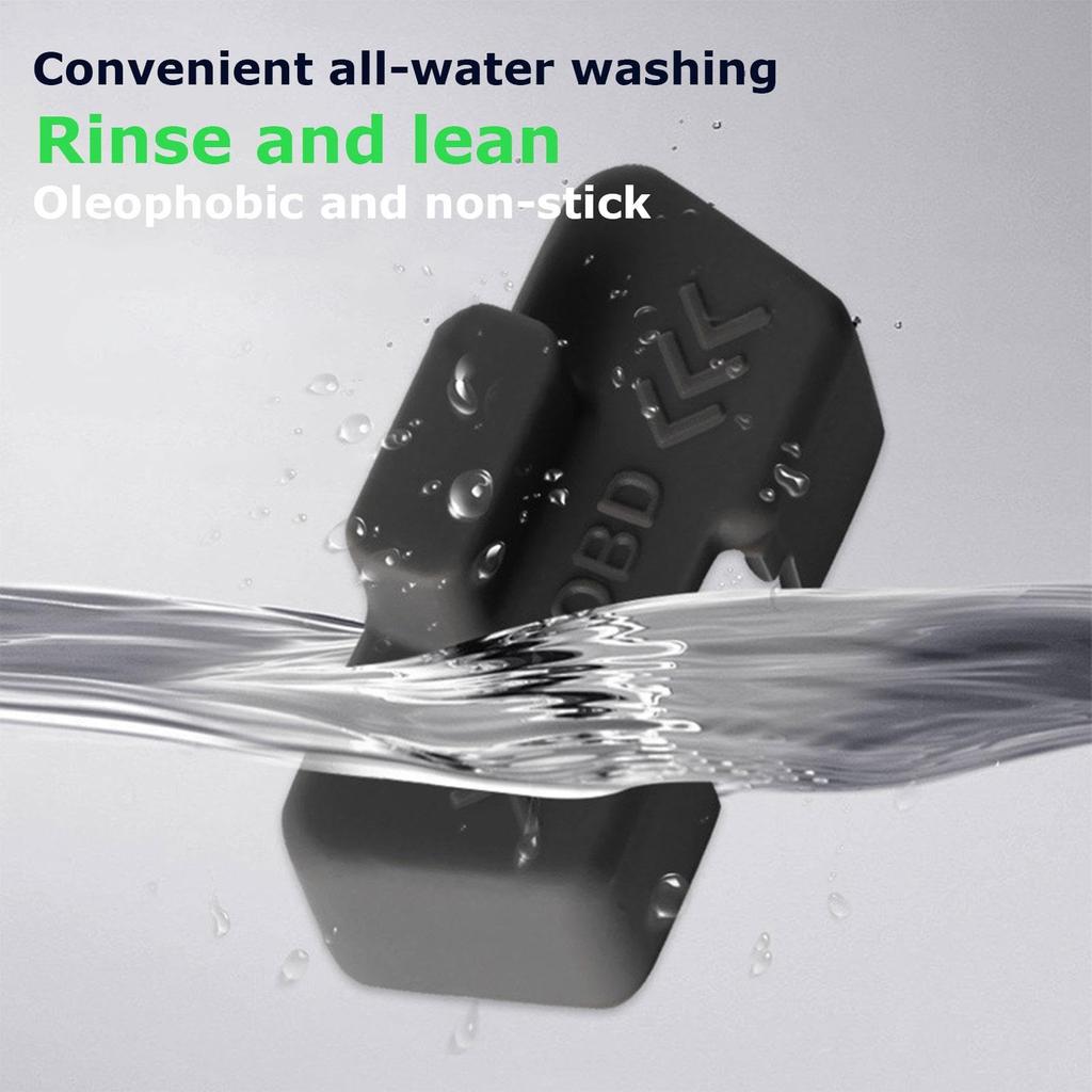 Jinyilwn OBD Port Lid, OBD Port Lock Anti-Theft Protector, Auto Replacement Waterproof | Protective