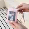 Bowknot Work Card Cover Retractable Bus ID Holders Bow Leather Card Holder  Bank Credit Card