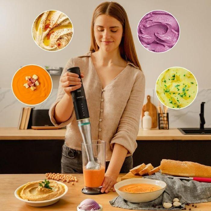 Mixeur plongeant - Cecotec - Katana 15 - 1500W - 21 vitesses - Turbo