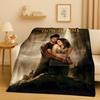 3D Twilight Saga Bella Edward Vampire Movie Flannel Blanket,Ultra Soft Warm Plush Throw for Home Bedroom Bed Sofa Cover Camping