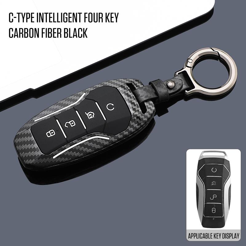 Interior Mouldings Car Remote Key Case Cover Protect Shell Bag For BYD Song PRO Qin Plusdmi Atto 3 Han EV Max Tang DM Dolphin Ac