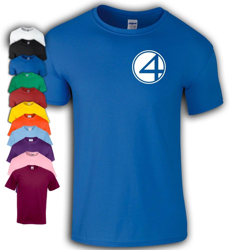 

Fantastic Four T-Shirt | Fancy Dress | Halloween | Stag Doo | Bachelor Party M