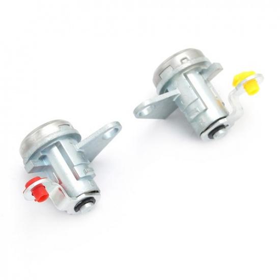 Pair Of Front Door Lock Cylinder With Key LH&RH Fit For 1996-2000 Toyota RAV4