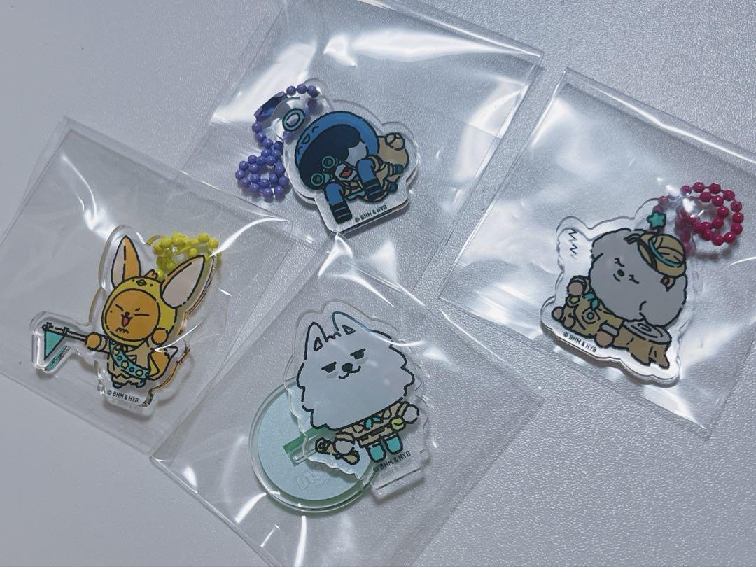 

[Б/У] Анонимный TXT Purubatu FINDING MOA Капсульная игрушка 4 штуки