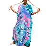 Ladies Loose Beach Cover Up Robe Vacation Sun Shirt Cover Up