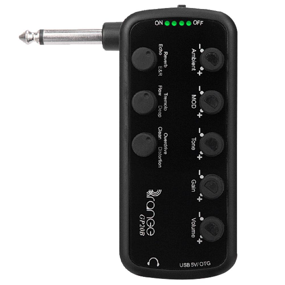 

Multi-Effects Amp USB Chargable Acoustic Overdrive Distortion Tone Electric Guitar Headphone Amplifier Headphone Mini Amplifier