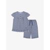 Women S Short Sleeve Pajama Set Pineapple Print Pjh2650fnay