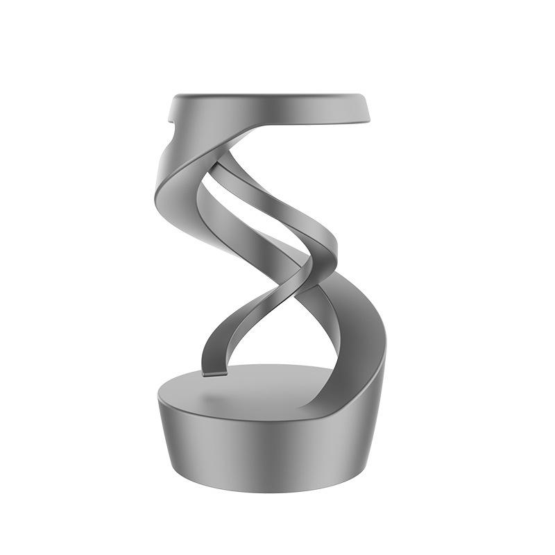 

Metal Spiral Levitation Gyro: Popular Desk Ornament & Decompression Toy English Neutral Color Box